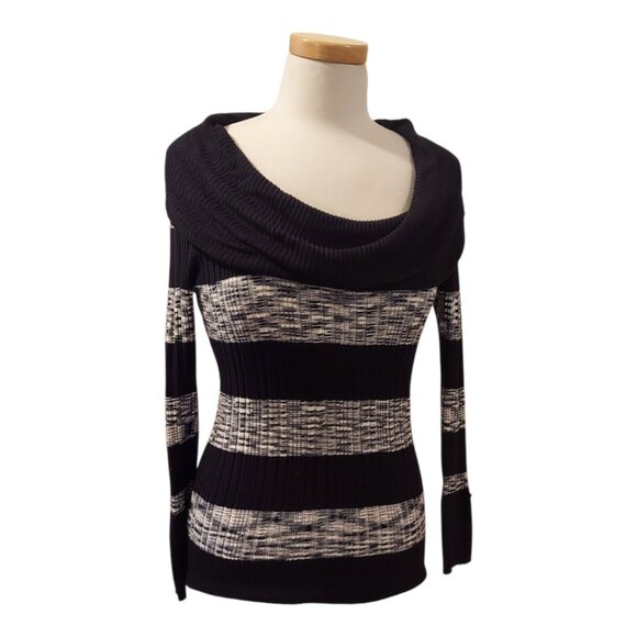 Pre-Loved It's Our Time Cowl Neck Sweater-Size Large - Picture 1 of 4